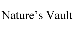 NATURE'S VAULT trademark