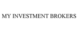 MY INVESTMENT BROKERS trademark