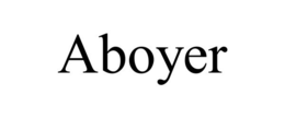 ABOYER trademark