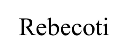 REBECOTI trademark