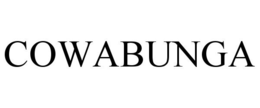 COWABUNGA trademark