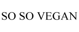 SO SO VEGAN trademark
