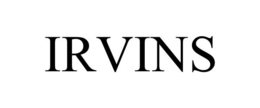 IRVINS trademark