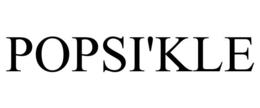 POPSI'KLE trademark