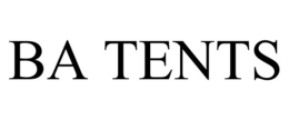 BA TENTS trademark