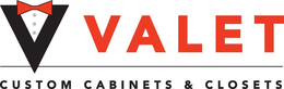 V VALET CUSTOM CABINETS & CLOSETS trademark