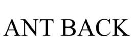 ANTBACK trademark