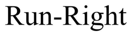 RUN-RIGHT trademark