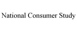 NATIONAL CONSUMER STUDY trademark