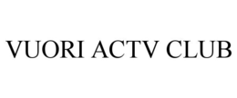 VUORI ACTV CLUB trademark
