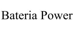 BATERIA POWER trademark