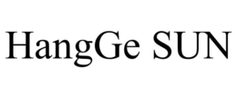HANGGE SUN trademark