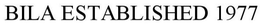 BILA ESTABLISHED 1977 trademark