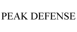 PEAK DEFENSE trademark