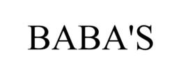 BABA'S trademark
