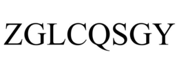 ZGLCQSGY trademark