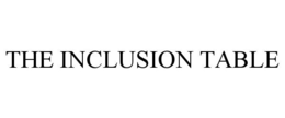 THE INCLUSION TABLE trademark