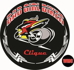 BAD GIRL BIKER CLIQUE WMC trademark