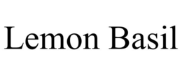 LEMON BASIL trademark