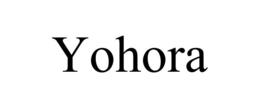 YOHORA trademark