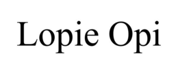 LOPIE OPI trademark
