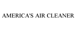 AMERICA'S AIR CLEANER trademark