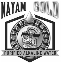 NAYAM GOLD PURIFIED ALKALINE WATER trademark