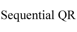 SEQUENTIAL QR trademark