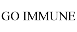 GO IMMUNE trademark