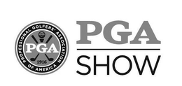 PROFESSIONAL GOLFERS' ASSOCIATION OF AMERICA PGA 1916 PGA SHOW trademark
