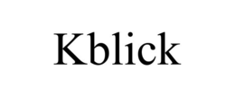 KBLICK trademark