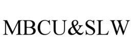 MBCU&SLW trademark