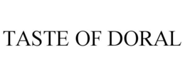 TASTE OF DORAL trademark