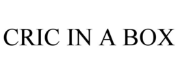 CRIC IN A BOX trademark