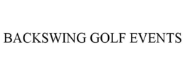 BACKSWING GOLF EVENTS trademark