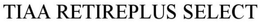 TIAA RETIREPLUS SELECT trademark