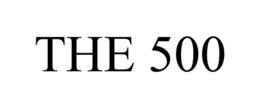 THE 500 trademark