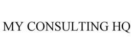 MY CONSULTING HQ trademark