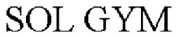 SOL GYM trademark