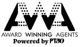 AWA AWARD WINNING AGENTS POWERED BY PT50 trademark