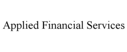 APPLIED FINANCIAL SERVICES trademark