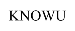 KNOWU trademark