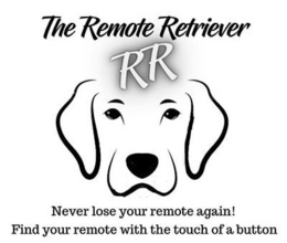 THE REMOTE RETRIEVER RR NEVER LOSE YOUR REMOTE AGAIN! FIND YOUR REMOTE WITH THE TOUCH OF A BUTTON trademark