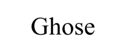 GHOSE trademark