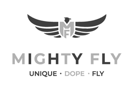 MF MIGHTY FLY UNIQUE · DOPE · FLY trademark