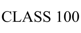 CLASS 100 trademark
