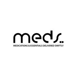 MEDS MEDICATIONS AND ESSENTIALS DELIVERED SWIFTLY trademark