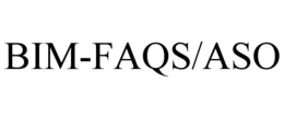 BIM-FAQS/ASO trademark