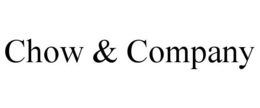 CHOW & COMPANY trademark