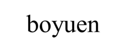 BOYUEN trademark